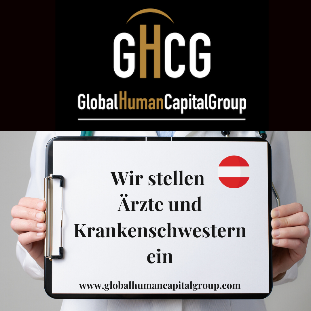 Global Human Capital Group gestiona ofertas de empleo sector sanitario: Doctores y Doctoras en Austria, EUROPA.