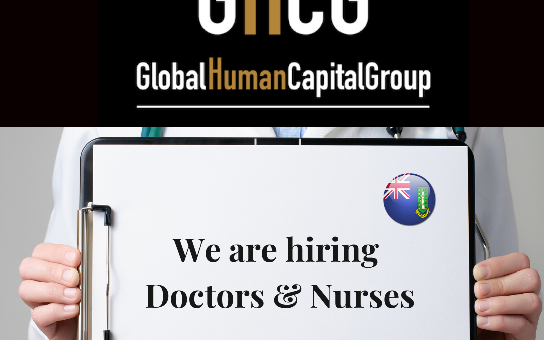 Global Human Capital Group gestiona ofertas de empleo sector sanitario: Enfermeros y Enfermeras en Íslas Vírgenes Británicas, NORTE AMÉRICA.