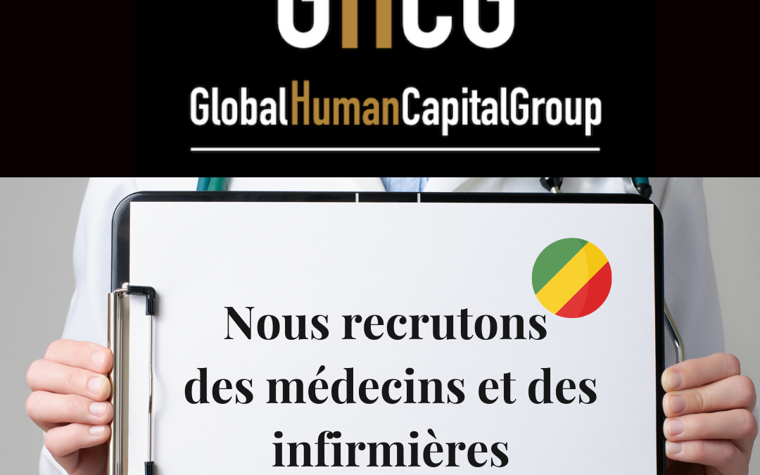 Global Human Capital Group gestiona ofertas de empleo sector sanitario: Enfermeros y Enfermeras en Congo, ÁFRICA.