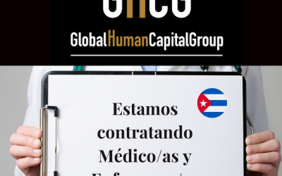 Global Human Capital Group gestiona ofertas de empleo sector sanitario: Enfermeros y Enfermeras en Cuba, NORTE AMÉRICA.