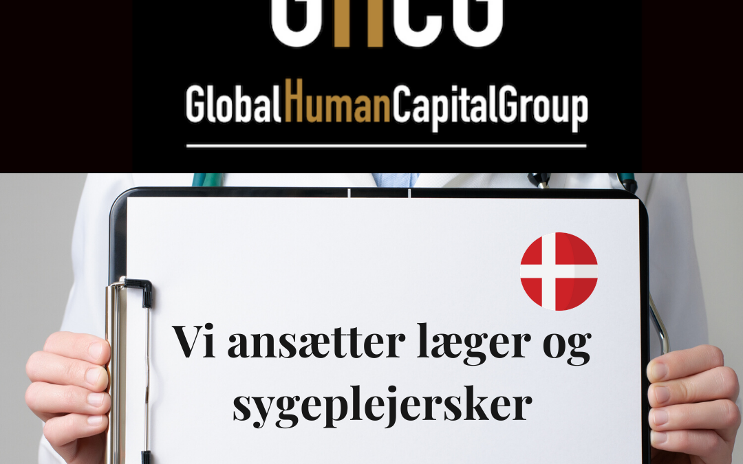 Global Human Capital Group gestiona ofertas de empleo sector sanitario: Enfermeros y Enfermeras en Dinamarca, EUROPA.
