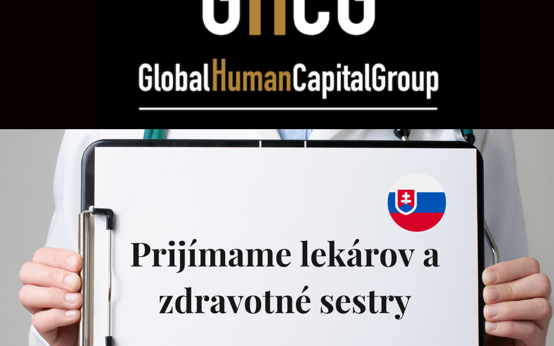 Global Human Capital Group gestiona ofertas de empleo sector sanitario: Enfermeros y Enfermeras en Eslovaquia, EUROPA.