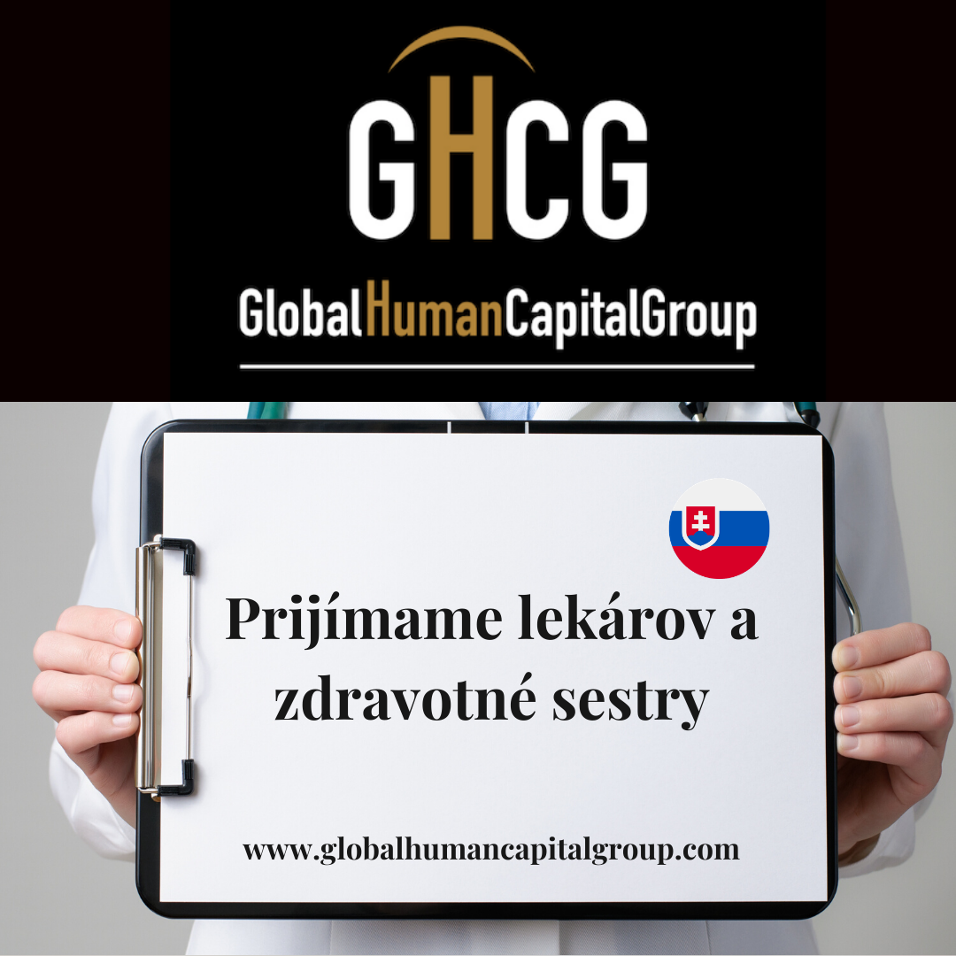 Global Human Capital Group gestiona ofertas de empleo sector sanitario: Enfermeros y Enfermeras en Eslovaquia, EUROPA.