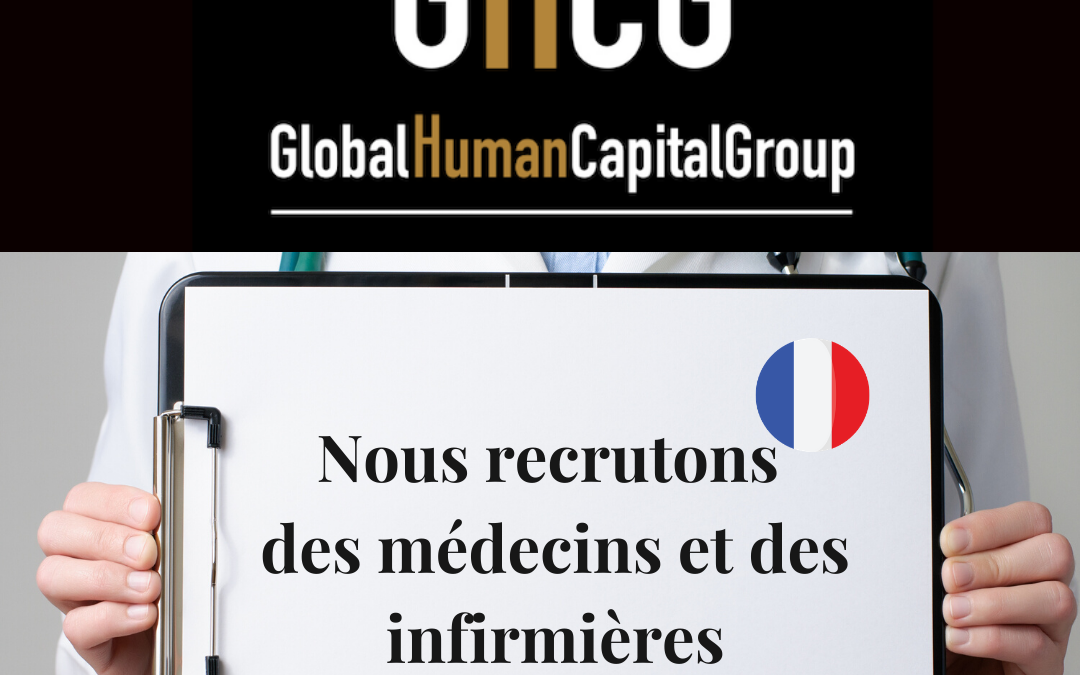 Global Human Capital Group gestiona ofertas de empleo sector sanitario: Doctores y Doctoras en Francia, EUROPA.