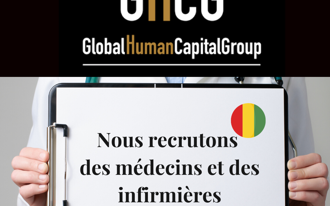 Global Human Capital Group gestiona ofertas de empleo sector sanitario: Enfermeros y Enfermeras en Guinea, ÁFRICA.