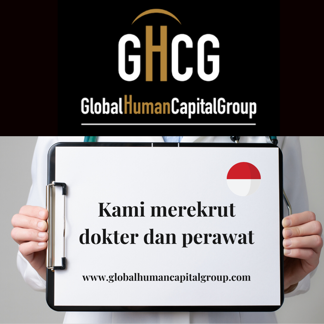 Global Human Capital Group gestiona ofertas de empleo sector sanitario: Enfermeros y Enfermeras en Indonesia, ASIA.