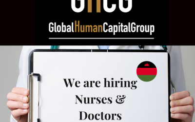Global Human Capital Group gestiona ofertas de empleo sector sanitario: Enfermeros y Enfermeras en Malawi, ÁFRICA.