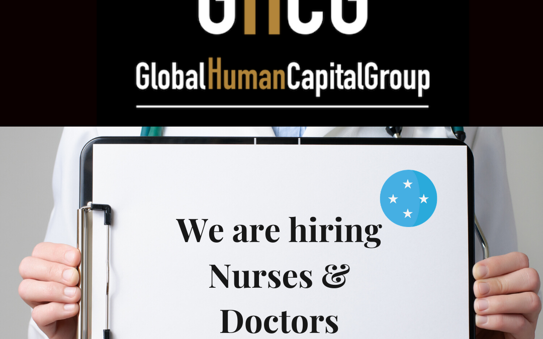 Global Human Capital Group gestiona ofertas de empleo sector sanitario: Enfermeros y Enfermeras en Micronesia, OCEANÍA.