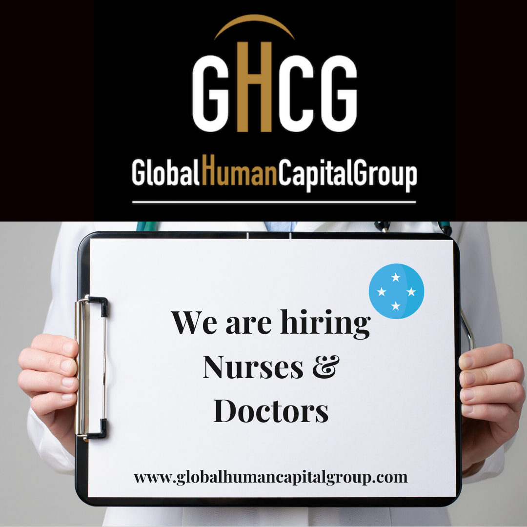 Global Human Capital Group Jobpostings healthcare Division: Doctors in  Micronesia, OCEANIA.