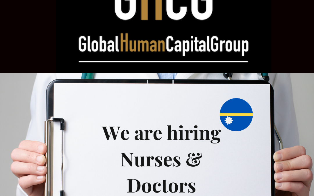Global Human Capital Group gestiona ofertas de empleo sector sanitario: Doctores y Doctoras en Nauru, OCEANÍA.