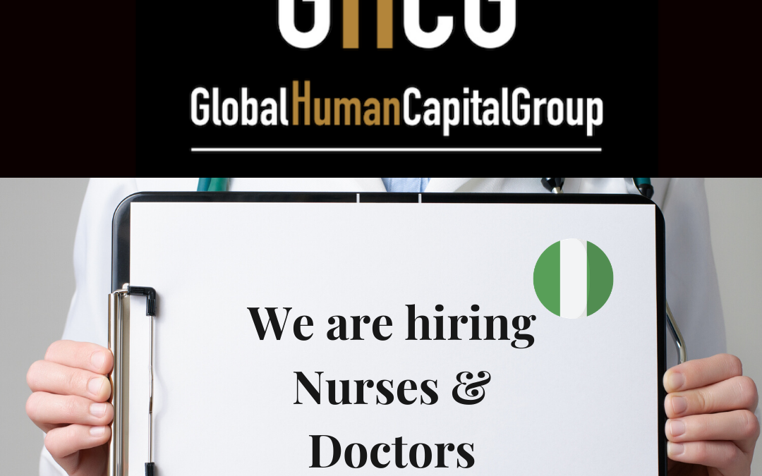 Global Human Capital Group gestiona ofertas de empleo sector sanitario: Enfermeros y Enfermeras en Nigeria, ÁGRICA.