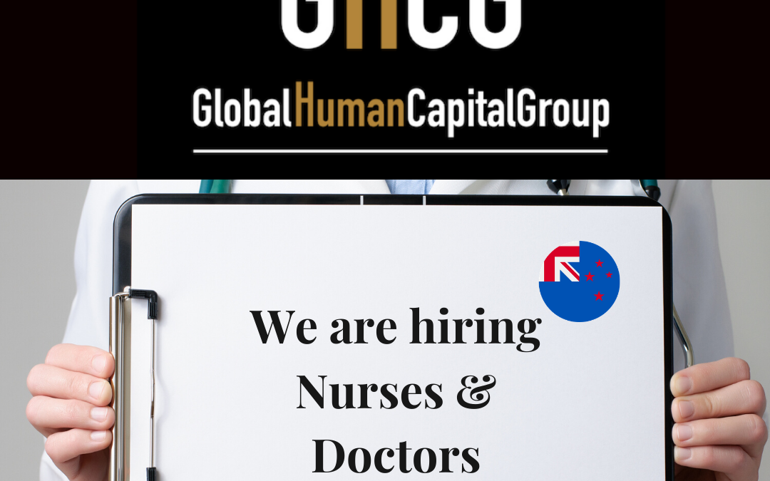 Global Human Capital Group gestiona ofertas de empleo sector sanitario: Doctores y Doctoras en Nueva Zelanda, OCEANÍA.