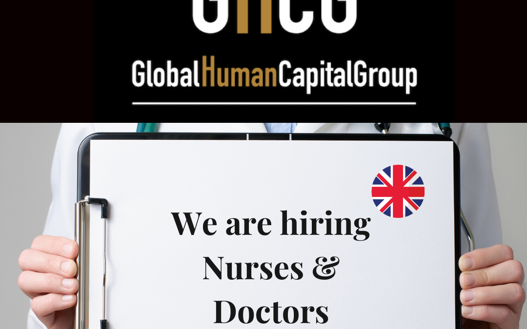 Global Human Capital Group gestiona ofertas de empleo sector sanitario: Doctores y Doctoras en Reino Unido, EUROPA.