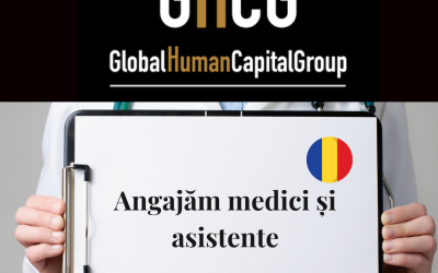 Global Human Capital Group gestiona ofertas de empleo sector sanitario: Enfermeros y Enfermeras en Rumanía, EUROPA.