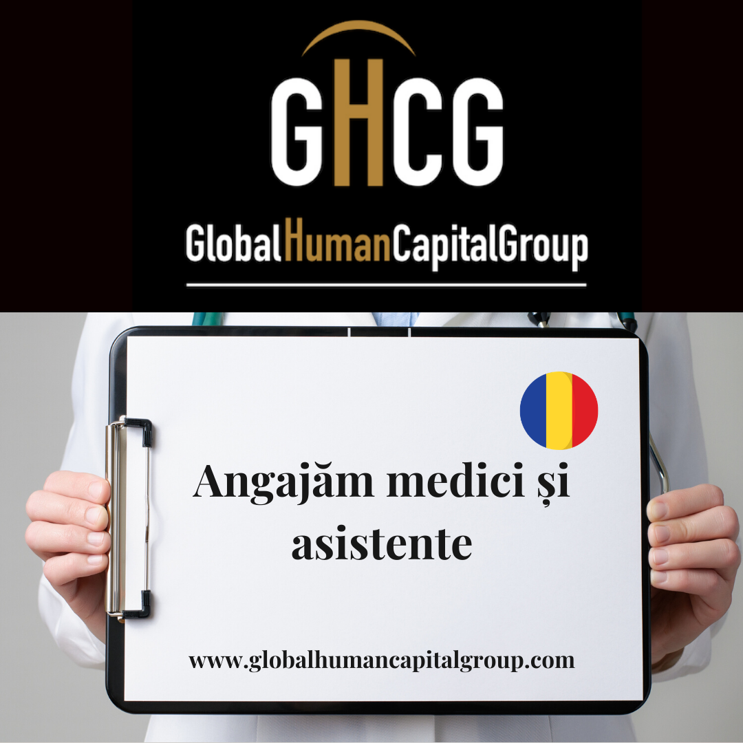 Global Human Capital Group gestiona ofertas de empleo sector sanitario: Enfermeros y Enfermeras en Rumanía, EUROPA.
