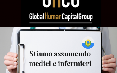 Global Human Capital Group gestiona ofertas de empleo sector sanitario: Enfermeros y Enfermeras en San Marino, EUROPA.