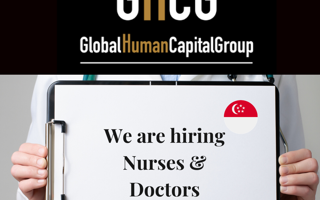 Global Human Capital Group gestiona ofertas de empleo sector sanitario: Doctores y Doctoras en Singapur, ASIA.