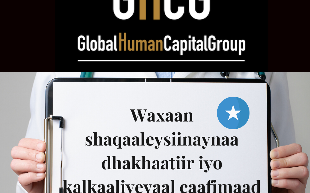 Global Human Capital Group gestiona ofertas de empleo sector sanitario: Doctores y Doctoras en Somalia, ÁFRICA.