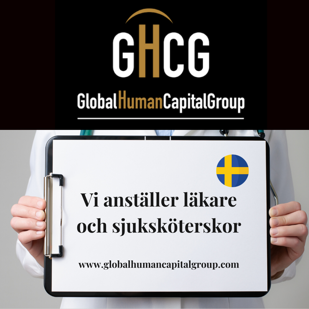 Global Human Capital Group Jobpostings healthcare Division: Nurses in  Sweden, EUROPE.