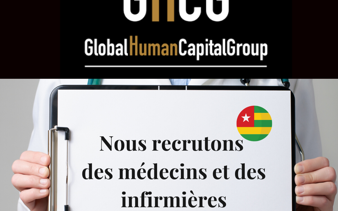 Global Human Capital Group gestiona ofertas de empleo sector sanitario: Doctores y Doctoras en Togo, ÁFRICA.