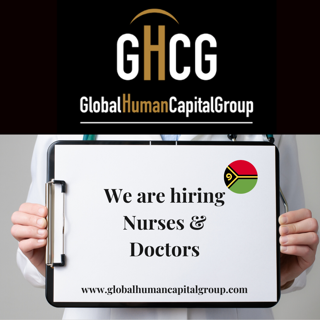 Global Human Capital Group gestiona ofertas de empleo sector sanitario: Enfermeros y Enfermeras en Vanuatu, OCEANÍA.