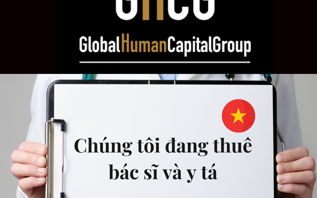 Global Human Capital Group gestiona ofertas de empleo sector sanitario: Enfermeros y Enfermeras en Vietnam, ASIA.